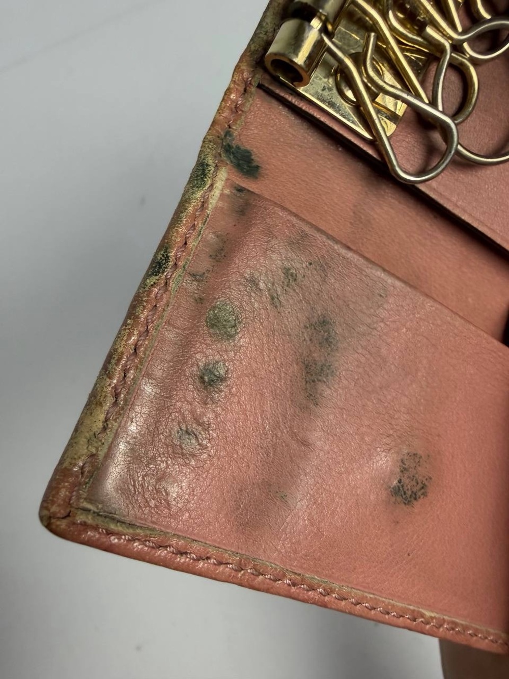 Gucci GG Guccissima Interlocking G Charm Pink Wallet - Picture 13 of 13